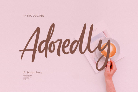 Adoredly Script: A Review of This Flowing Handwritten Typeface