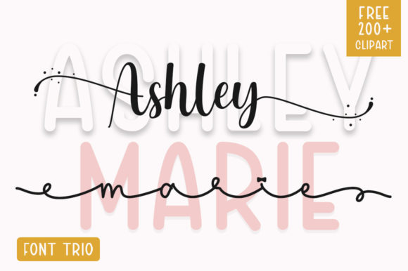 Ashley Marie: A Versatile Script and Sans Serif Duo