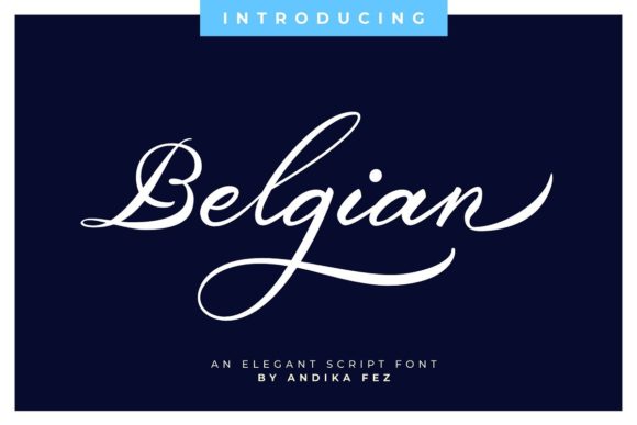 Belgian Script: A Refined Typeface for Web Design