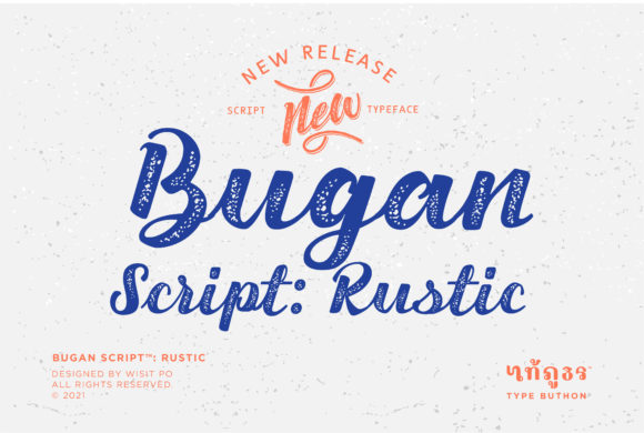 Bugan Script Rustic: A Handwritten Font for Web Design