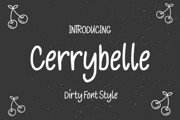 Cerrybelle: A Sweet Handwritten Font for Makers