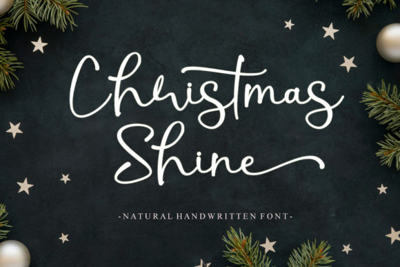 Christmas Shine: A Refined Script Font for Branding
