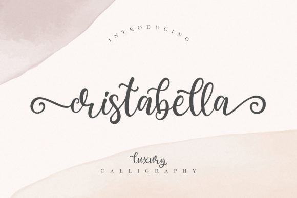 Cristabella: The Elegant Script Font for Your Brand