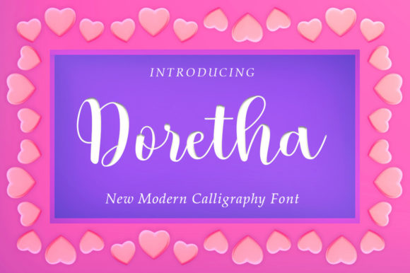 Doretha Script: A Premium Typeface for Marketers