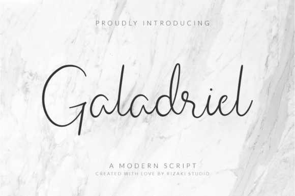 Galadriel Script: A Premium Font for Modern Web Design