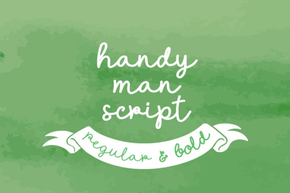 Handyman Script: The Perfect Handwritten Font for Campaigns
