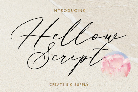 Hellow Script: A Ravishing Typeface for Crafters