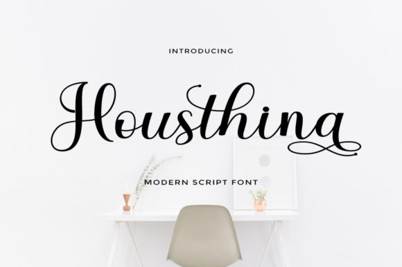 Housthina Script: A Premium Font for Branding