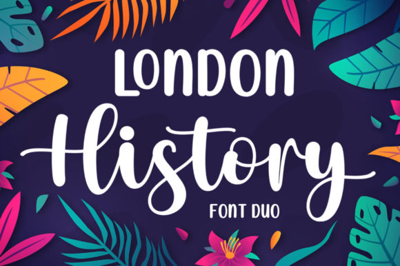 London History Duo: A Premium Script Font for Editors