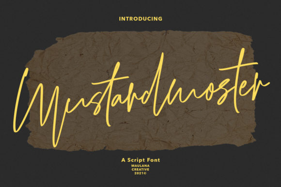 Mustardmoster Script: A Review for Editorial Design