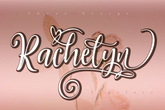 Rachelyn: An Elegant Script Font for Editorial Design
