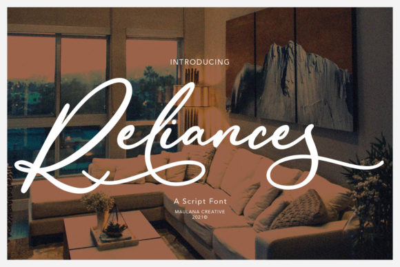 Reliances Script: A Premium Handwritten Font Review