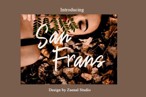 San Frans: A Friendly Handwritten Font for Web Design