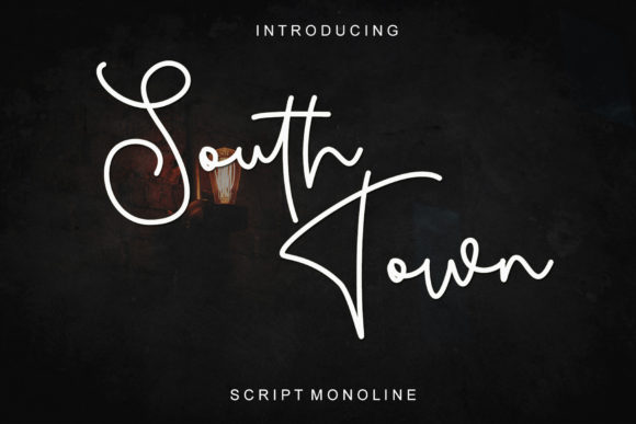 South Town: A Handwritten Font for Editorial Design