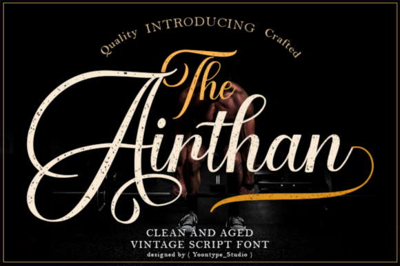 The Airthan Script: A Bold Handwritten Font for Campaigns