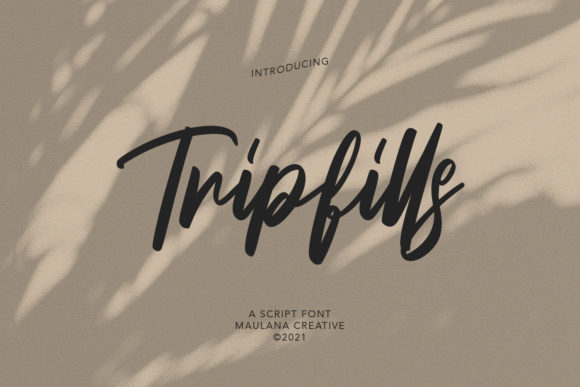 Tripfills Script: The Elegant Typeface for Marketers