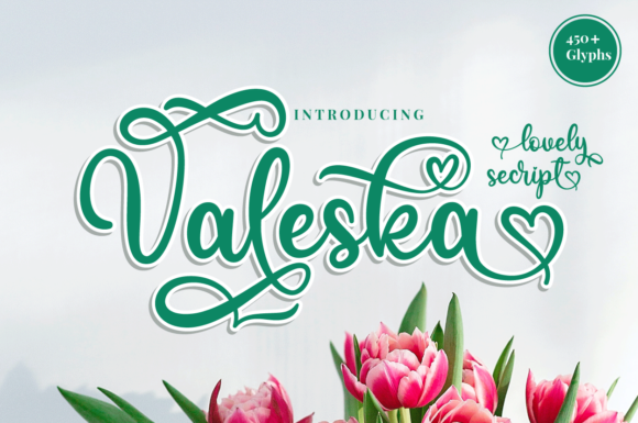 Valeska: A Romantic Calligraphy Font for Branding