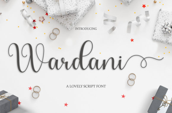 Wardani Script: A Premium Font for Campaigns