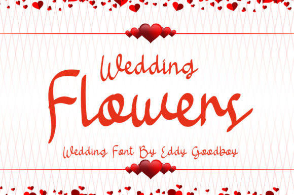 Wedding Flowers: A Luxury Script Font for Crafters