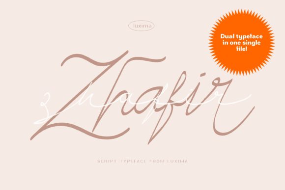 Zhafir Script: A Review of This Elegant Typeface